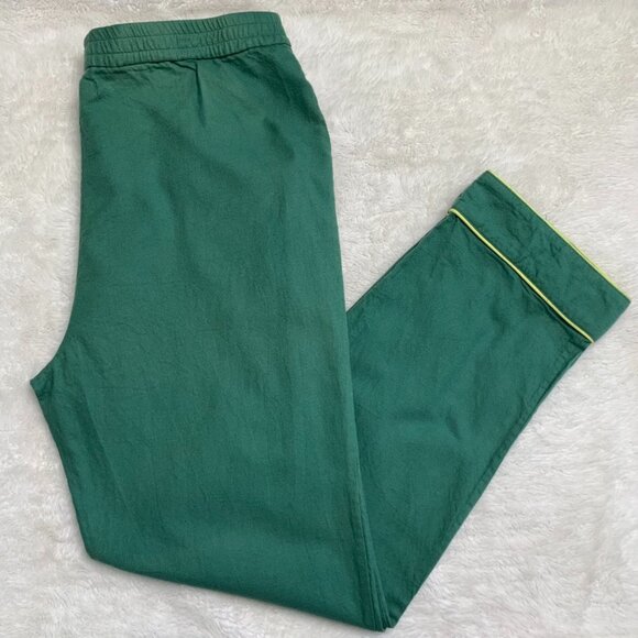 Anthropologie LAKE Women’s Green Pajama Long Set Size Medium - Picture 4 of 14